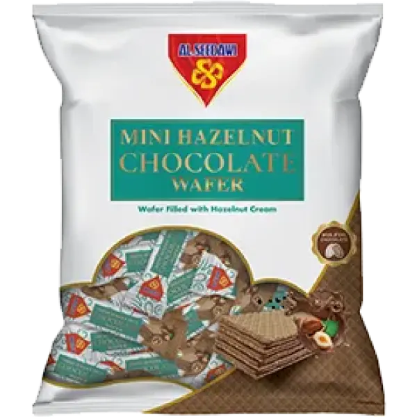 ويفر ميني محشو بكريمة البندق 200جم