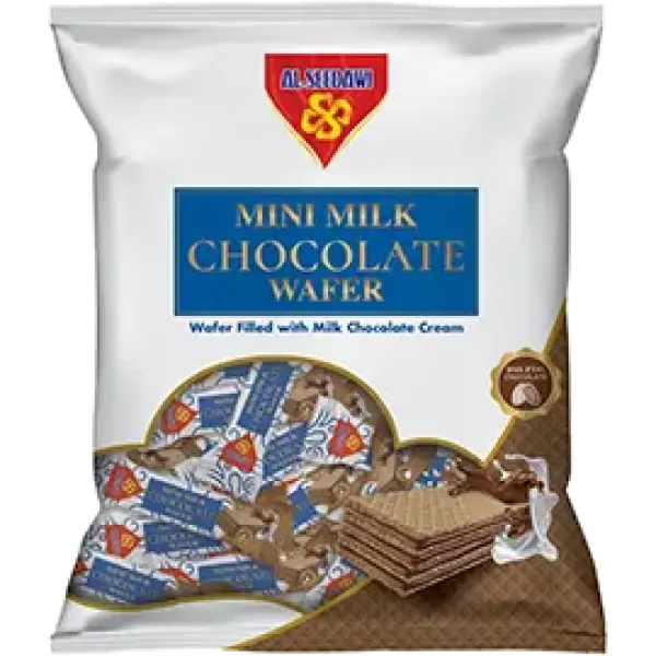 ويفر ميني محشو بكريمة الشوكولاتة بالحليب 200جم
