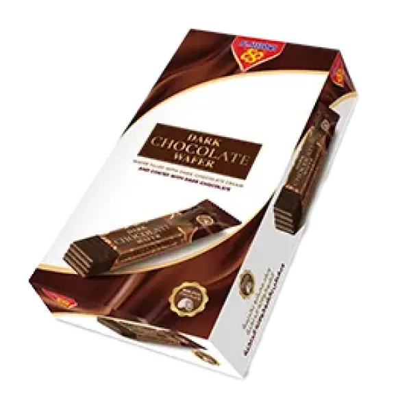 ويفر محشو بكريمة الشوكولاتة ومغطى بشوكولاتة  24 حبة