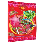 هابي بوب مصاص XXL حامض بالفراولة 50 حبة * 25 جم