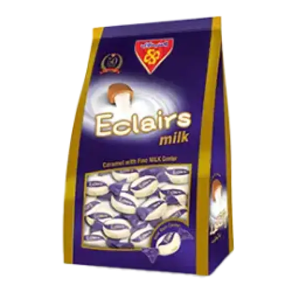 إكليرز كراميل محشو بالحليب كيس 750 جم