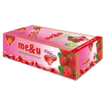 مي أند يو دروبس أصابع بالفراولة باكيت 24 حبة * 30 جم