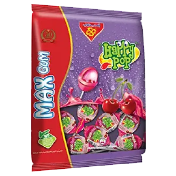 هابي بوب مصاص كرز محشو علكة كيس 7 حبات * 20 جم